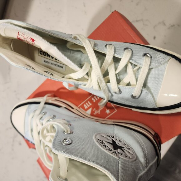 Converse Chuck 70 Plus High Top Shoes Size Women’s 7.5 NEW BLUE MENS 5.5 UNISEX - Picture 5 of 10